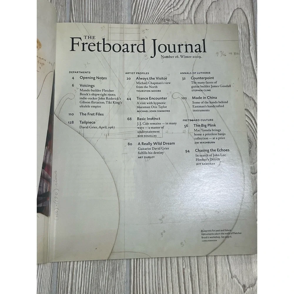 Fretboard Journal Lot of 2 Issues #16 & #33 Jack Johnson David Grier Guitar
